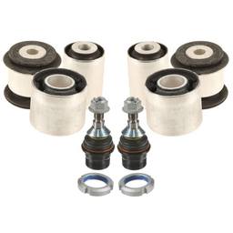 Mercedes Suspension Control Arm Bushing Kit - Front (8 Pieces) 1663330200 - Lemfoerder 3086767KIT